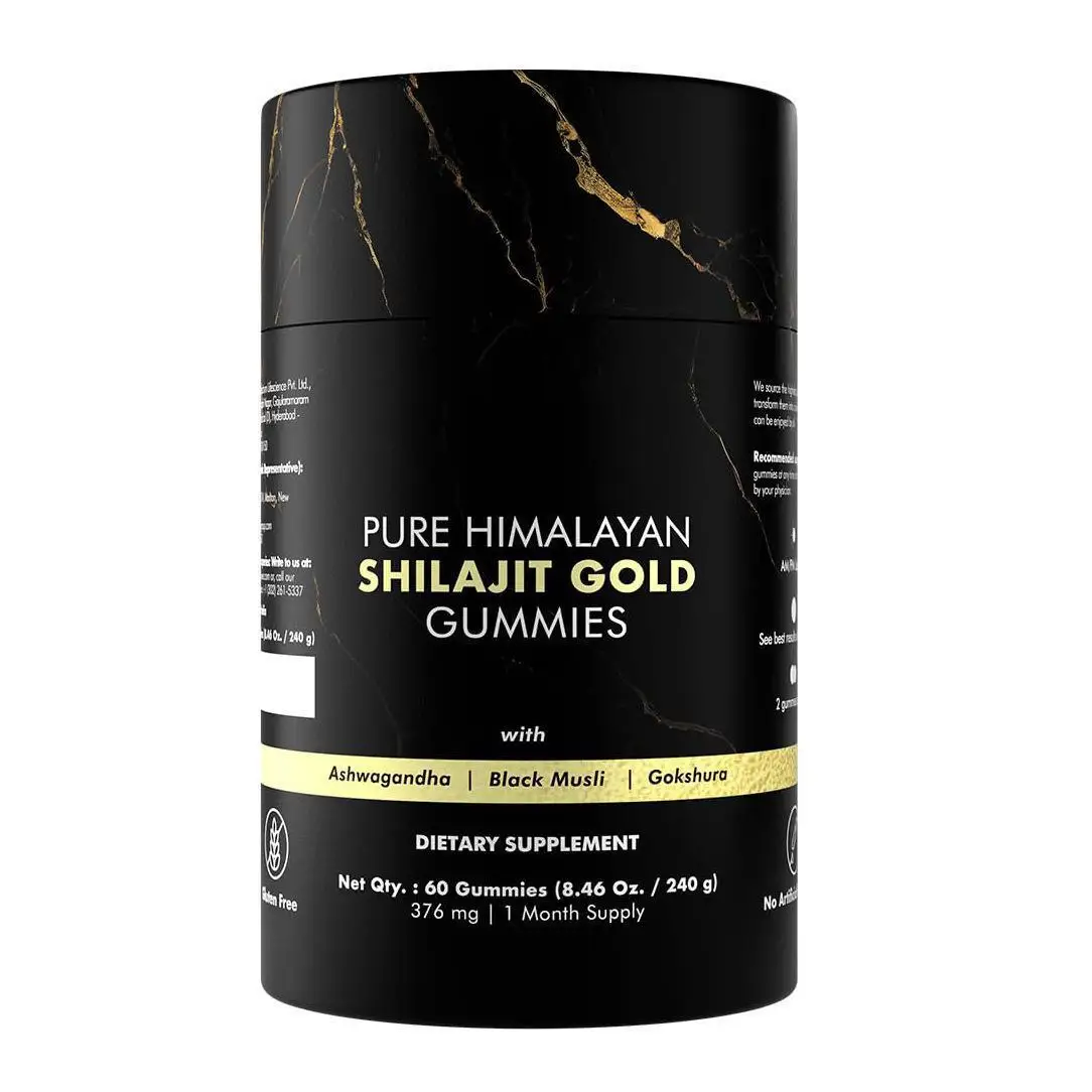 OEM/ODM/Private label Shilajit Gummies Pure Himalayan Vitamins With Lions mane And L-theanine Super Nootropic Gummy