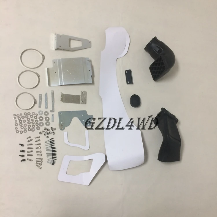 GZDL4WD Car exterior accessaries LLDPE car snorkels 4x4 set For NP300 2015+ auto parts wading hose pipe air intake snorkel kits