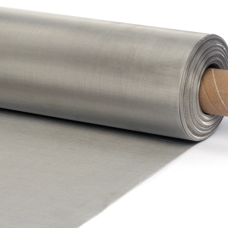 0.1 0.2 0.5 1 Micron Ultra Thin Square Dutch Weave Stainless Steel Wire Mesh