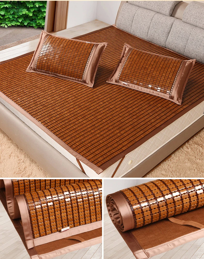 
high-quality Customized Oriental Handmade Summer Cooling Bamboo Sleeping Mat 