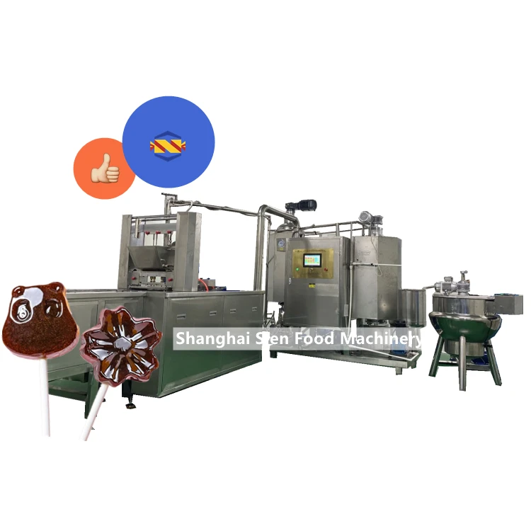 Nice Price Lollipop Candy Production Line Lolly Candy Making Machine