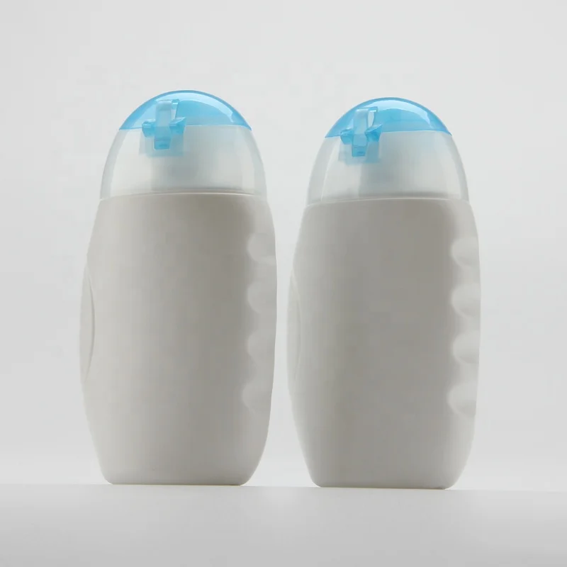 120ML Shampoo  Bath Cream Flip Top Bottle HDPE Wholesale Plastic Bottles And Packaging
