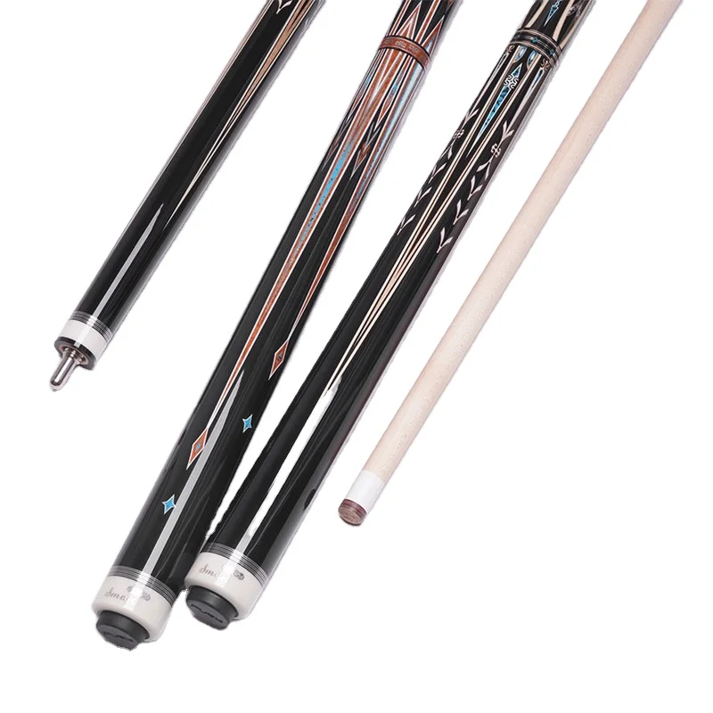 58'length Fury DC series pool cue stick HT2 Maple shaft 12.5mm tip center link fashion decal naked wrap billiard Taco de billar