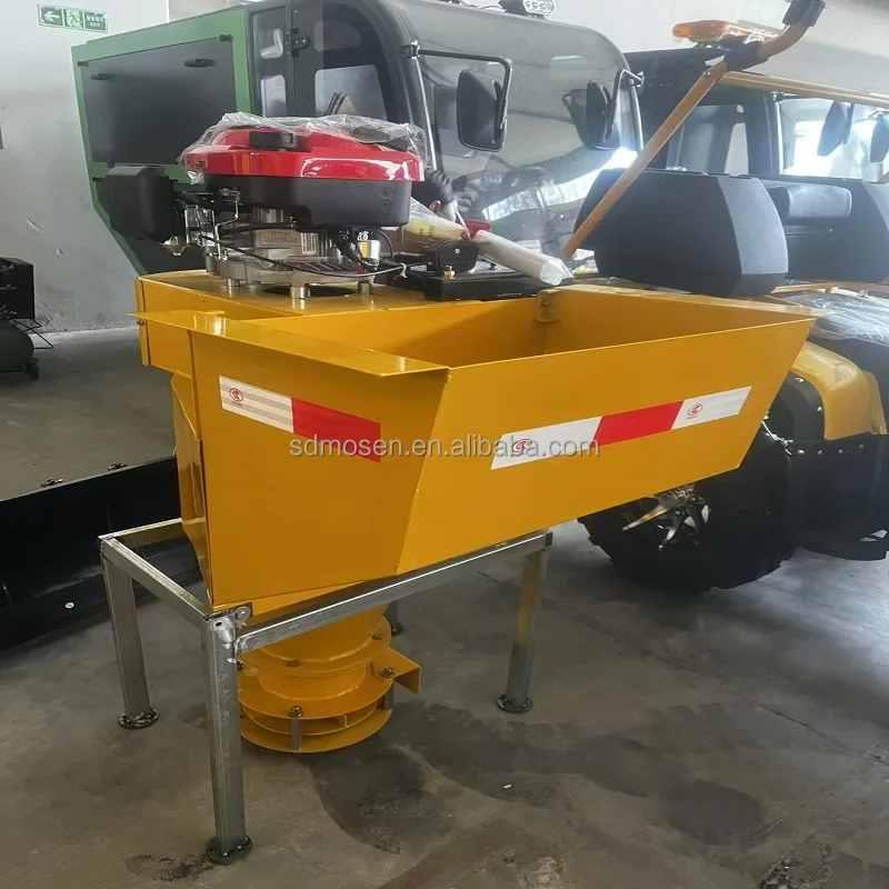 Large vehicle mounted snow removal equipment municipal road salt spraying machine industrial salt melting agent spreader