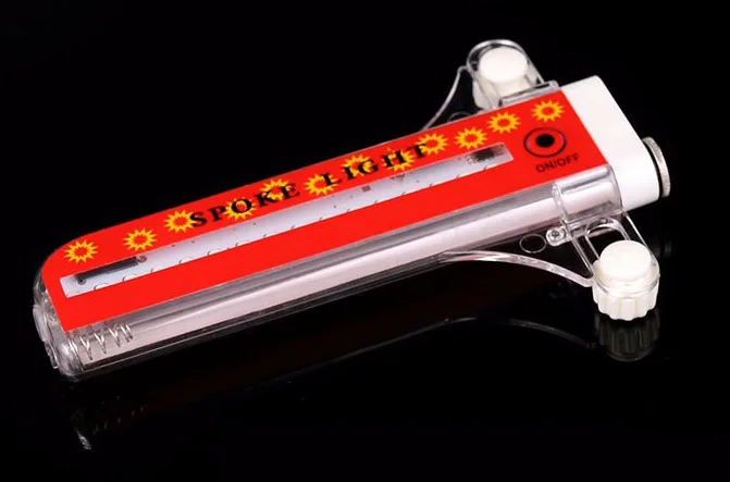 Two Sides 32 LED 32-pattern Waterproof Bicycle Wheel Spoke Light Colorful Rainbow Bike Light Fixed on Bicycle Spoke