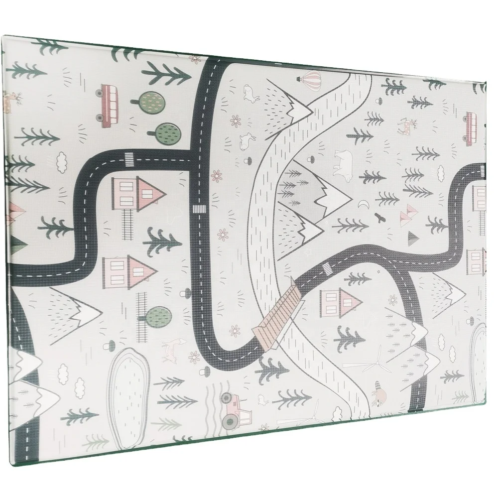 200x180cm Baby Kids Floor Play Mat Rug Picnic Cushion Crawling Mat Waterproof Play Mat