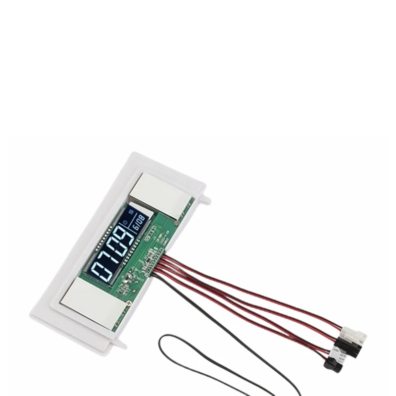 Time Date Temperature LED Light Defogger Mirror Sensor Switch 12v 24v Two Keys Smart Bathroom Mirror Touch Switch