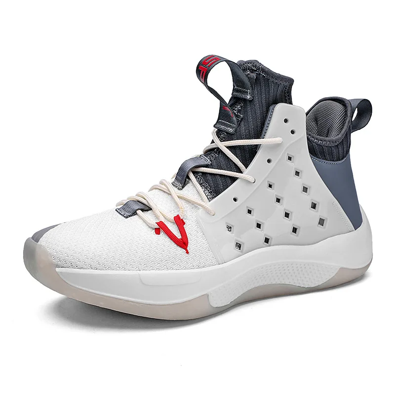 Баскетбольные ботинки Sonic 7 Sound для мужчин и женщин, высокие дышащие, амортизирующие, модная спортивная обувь для студентов