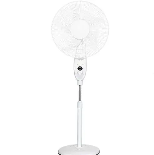Battery Operated Factory Hot Sales Modern Design Function Portable Solar Timing Rechargeable Remote Control Fan