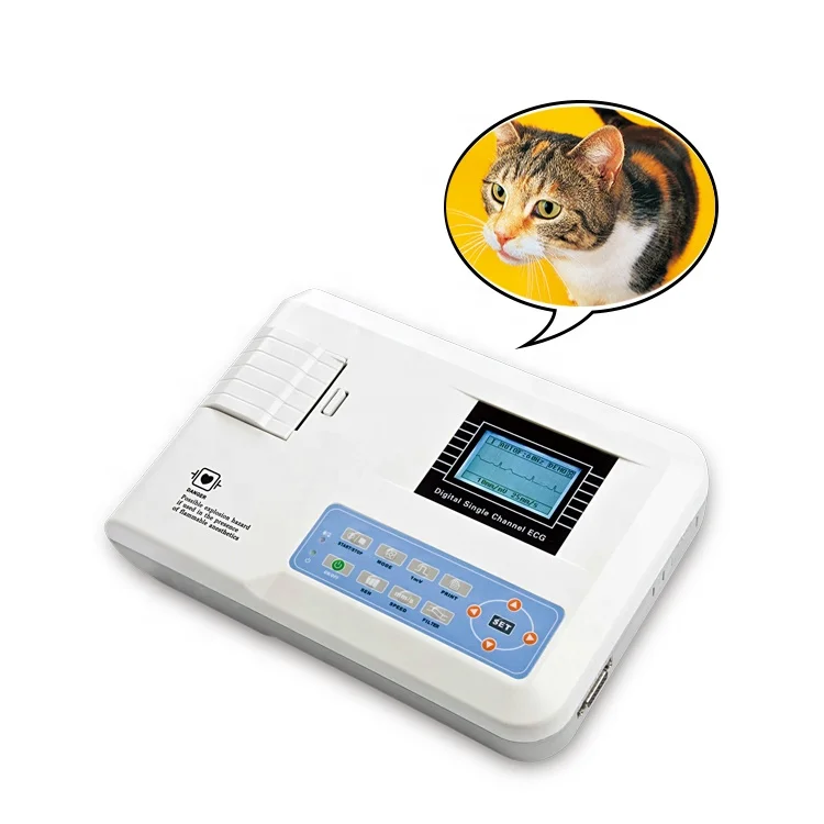 CONTEC ECG100GVET Portable Digital Single Channel ECG veterinary Machine