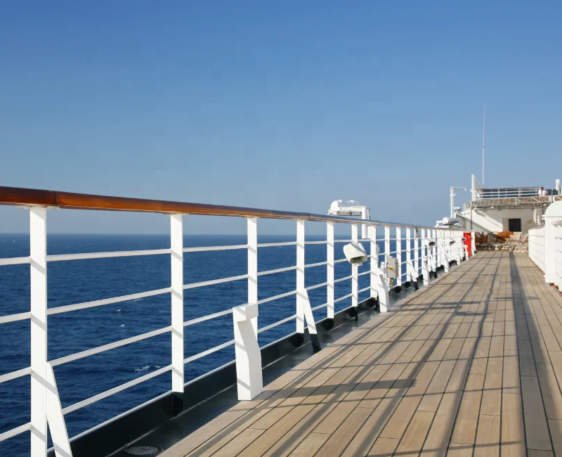 Recommended Outdoor Waterproof Installation for New Composite Building Engineering Materials Decking Villas Yachts Cruise Ships