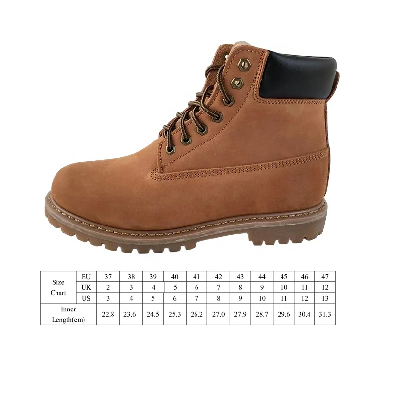 Goodyear Welt S3 ботинки до середины подошвы длинные стальные для мужчин коричневая промышленная зимняя обувь унисекс с резиновой сеткой