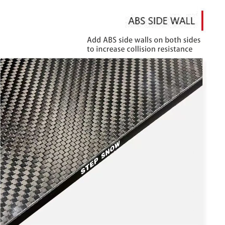 Custom Freestyle Carbon Fiber Camber Snowboard Balsa Wood Core Snowboards for men