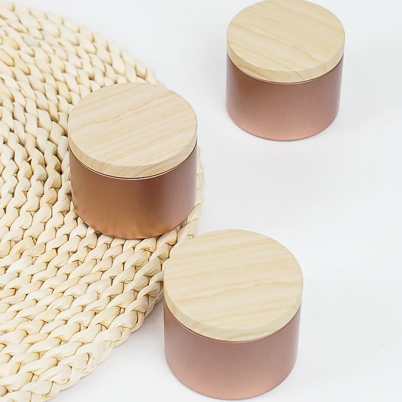 Custom Logo Tea Packaging Tin Cans Coffee Powder Tinplate Jar Metal Cans for Peanuts Cashews Packing