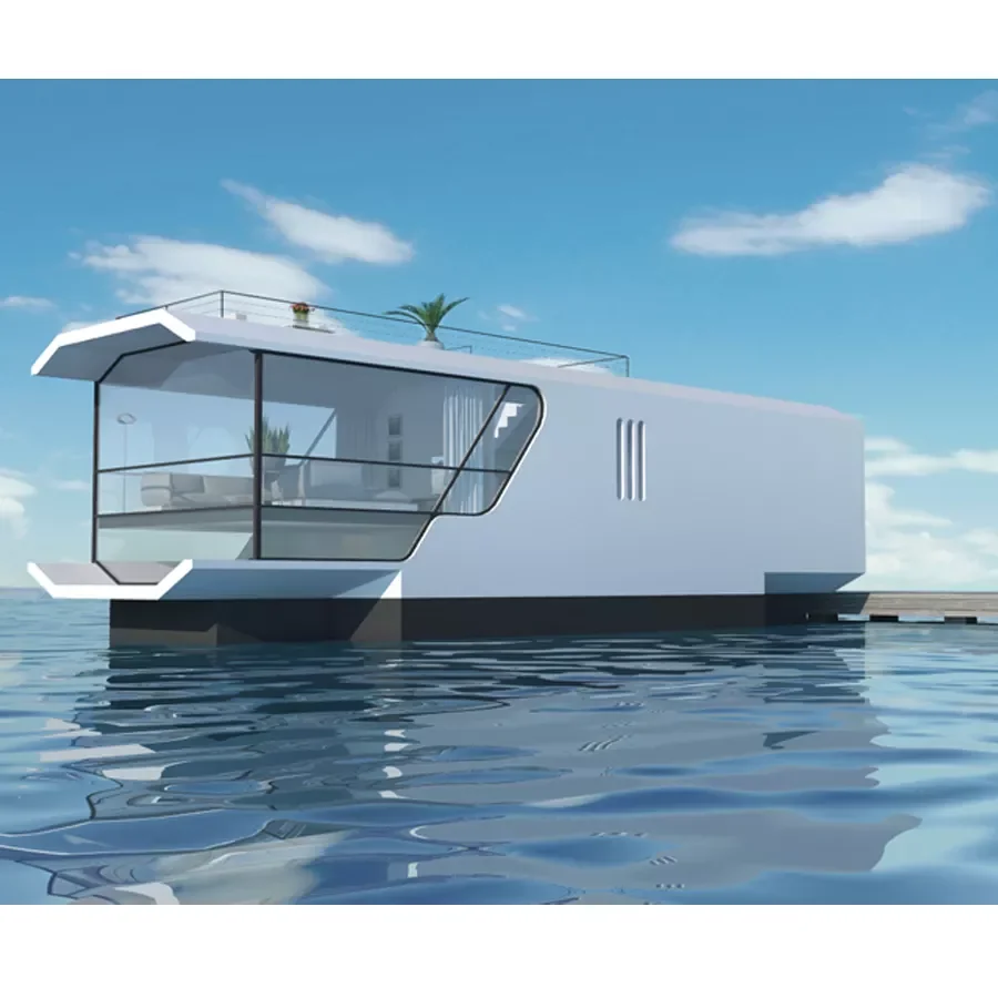 Modern style  Modular Floating Home Prefab Container Hotel  Mobile Home With Toilet