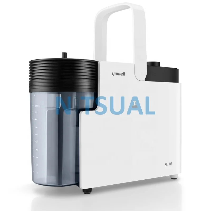 Yuwell 7E-B5 Электрический Всасывающий блок мокроты портативный аспиратор мокроты хирургический всасывающий аппарат по низкой цене