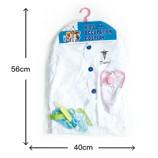 The doctor suit role playing toy kids pretend play toys interesting costume with