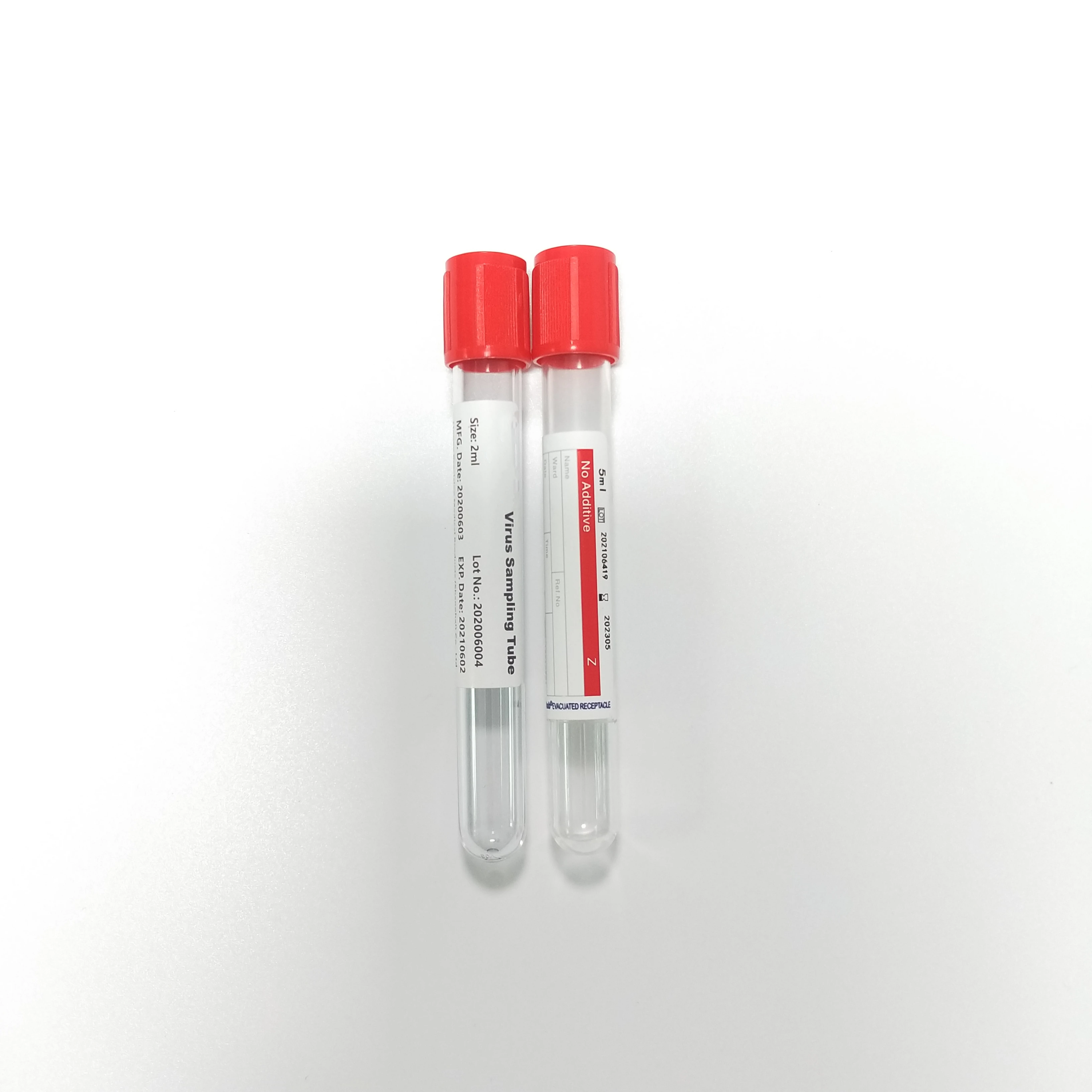 Hospital use Medical Disposable vacuum blood sample collection test tube Blood Sample Collection Tube