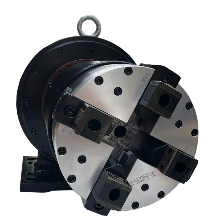 Automatic Pneumatic Chuck for fiber laser cutting machine  Pneumatic rotary chuck rotary cnc chuck