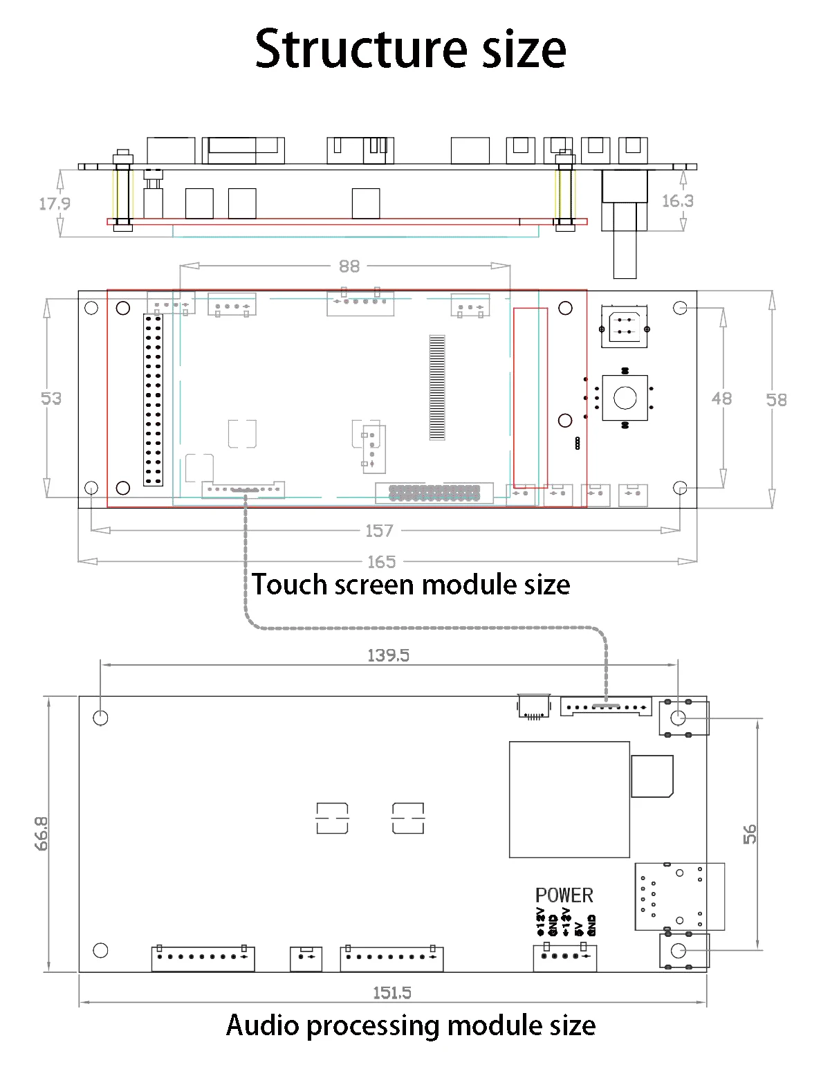 ADSP1452 ARM Dante акустические компоненты класса d усилитель платы