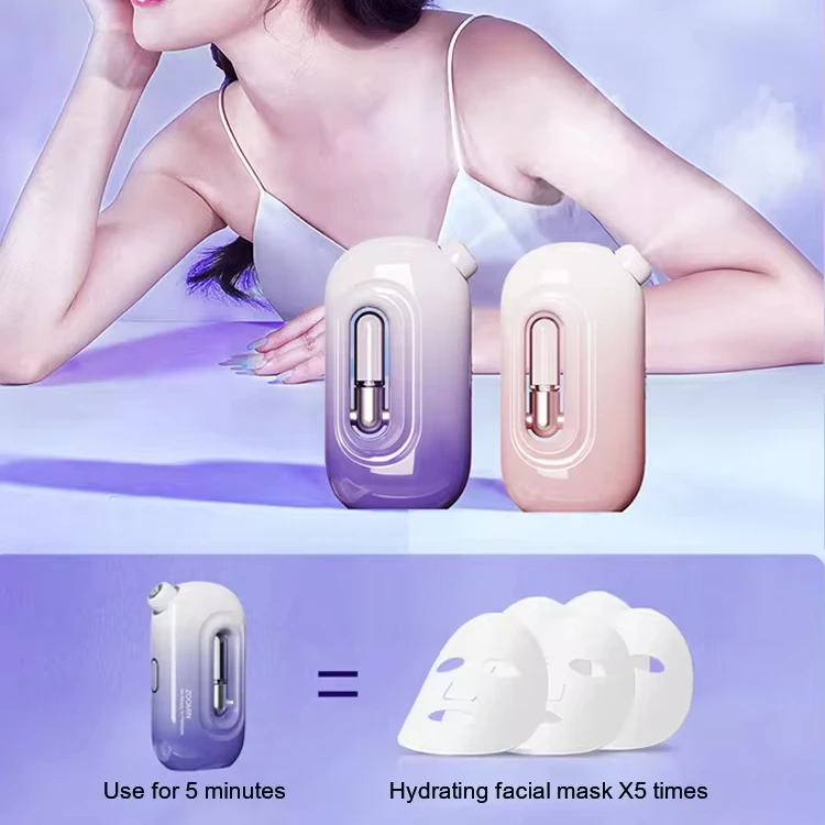 Handheld Oxygen Injector Home Hydration Portable Water Oxygen Meter Gun Hydrogen Oxygen Facial Skin Moisturizing Beauty Machine