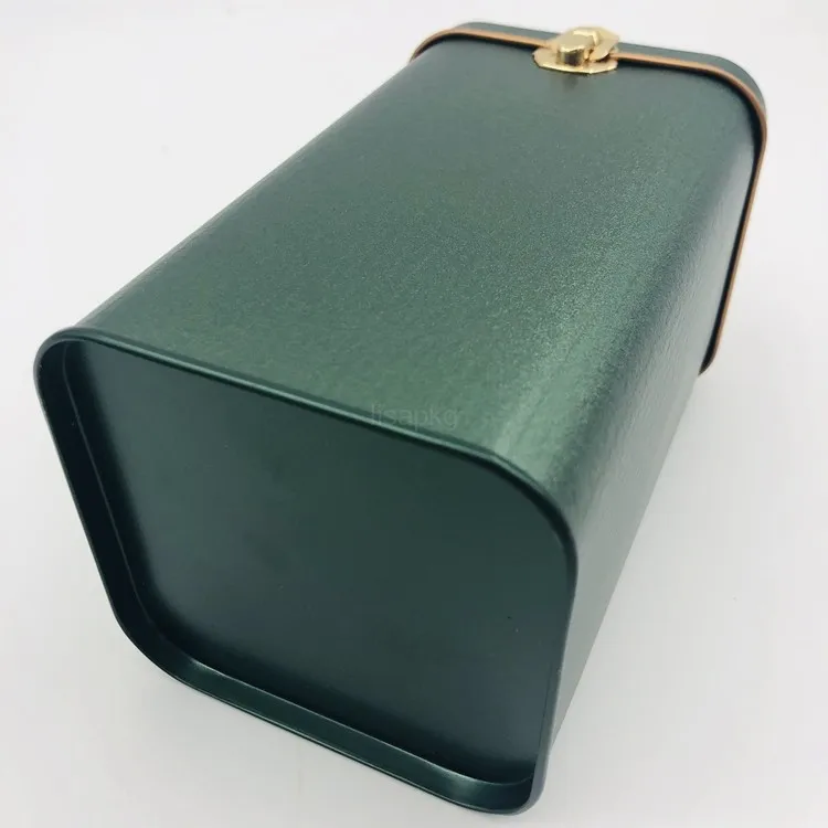 Wholesale Beautiful Hinged Food Tin Metal Box with hasp Tin Box Coffee Tea Tin boxes