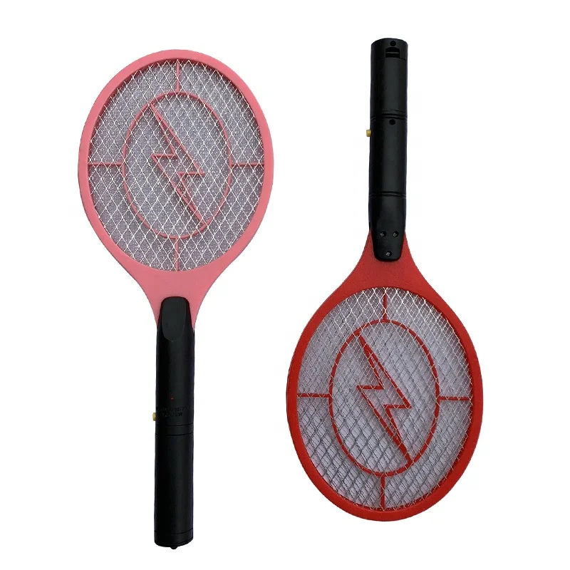 2AA battery model electric killer anti mosquito racket zapper