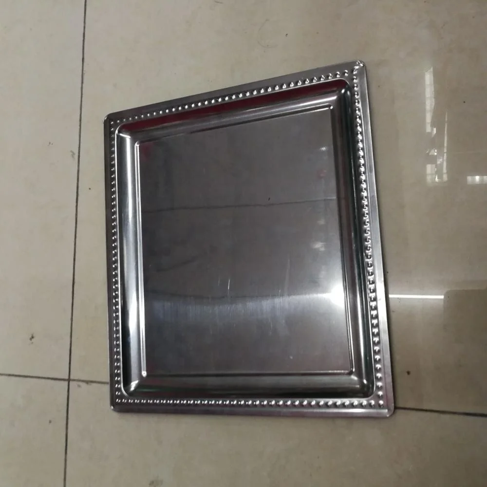 Wholesale Stainless Steel Food Tray Plate