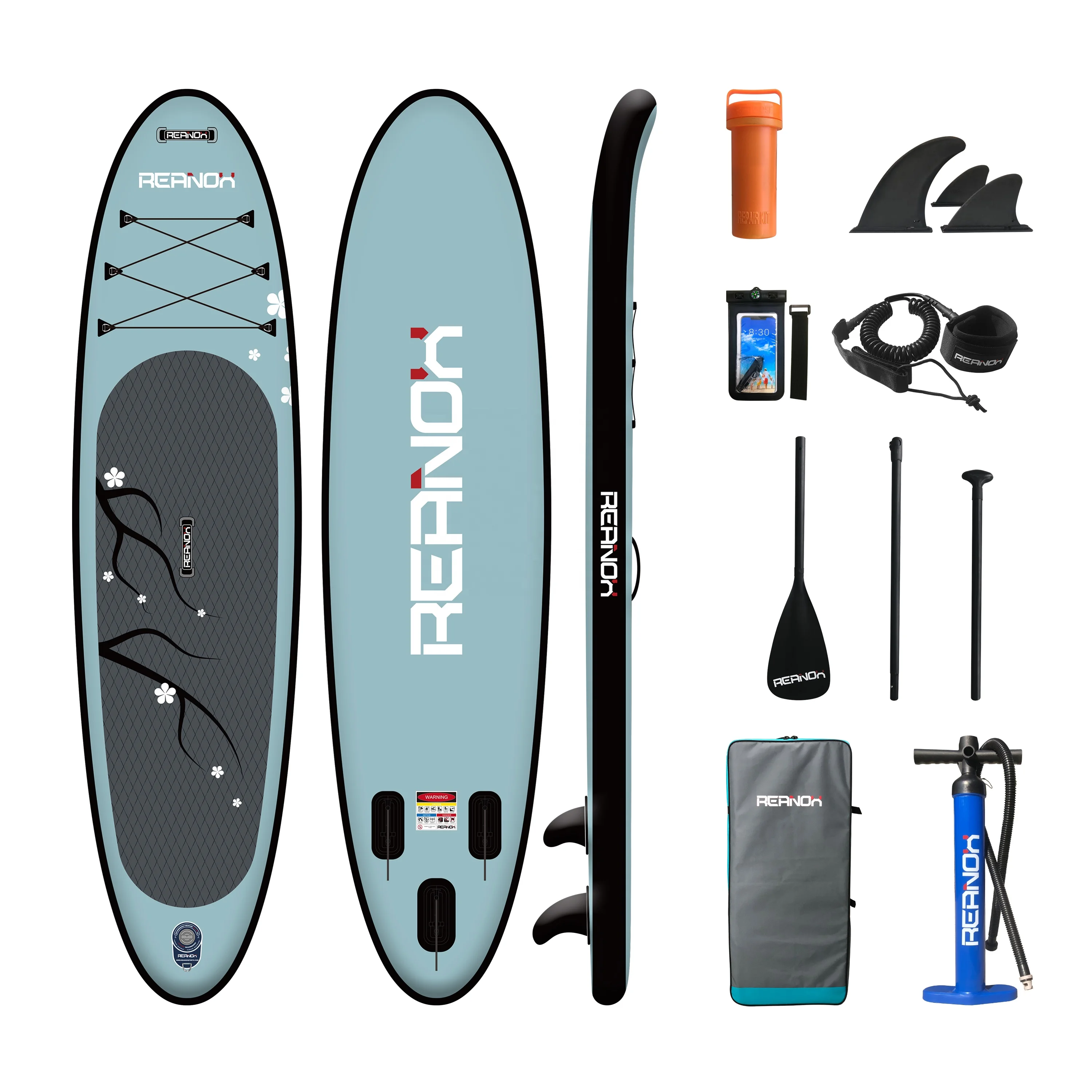 2022 Reanox inflatable sup stand up paddleboard motor clear paddle boards