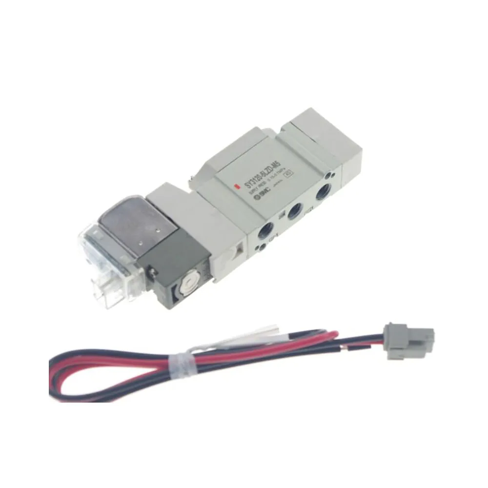 Горячие продажи SMC DC24V SY3120-5LZD-M5 пневматические электромагнитные клапаны малой мощности 0,35 Вт 5/2 путь