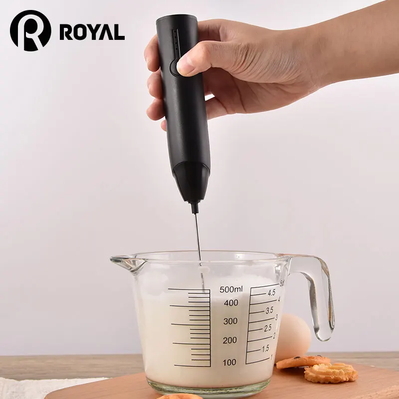 НОВЕЙШАЯ портативная кофемашина, перезаряжаемый Электрический вспениватель молока из АБС, с 3 скоростями для вспенивателя