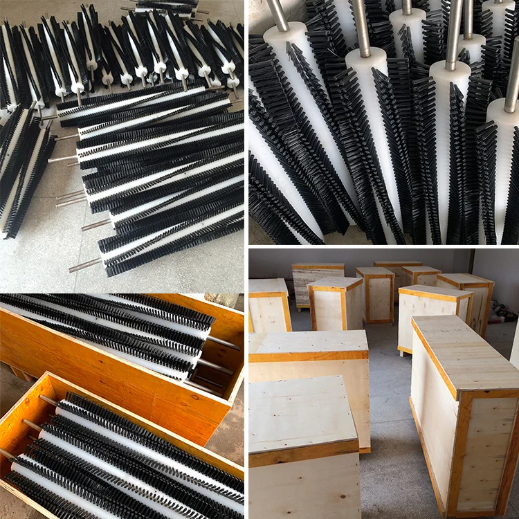 Nylon Conveyor Roller Cleaning  Brush for Belt Sweeping China