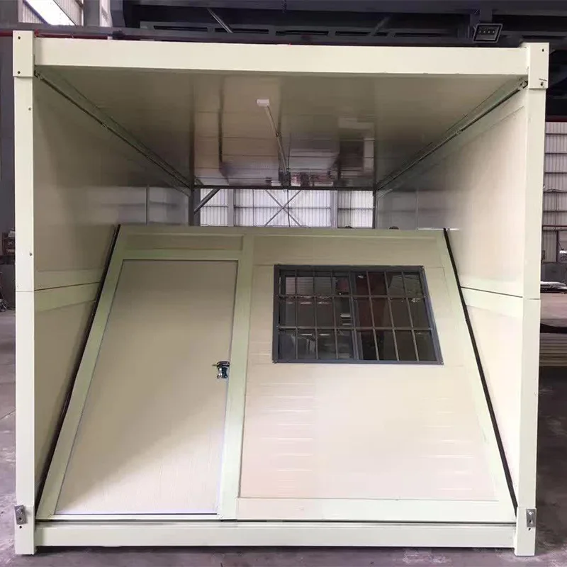Fast Build Prefab House 20ft Modular Folding Container House Camping Foldable Tiny Container Office Portable Office Container