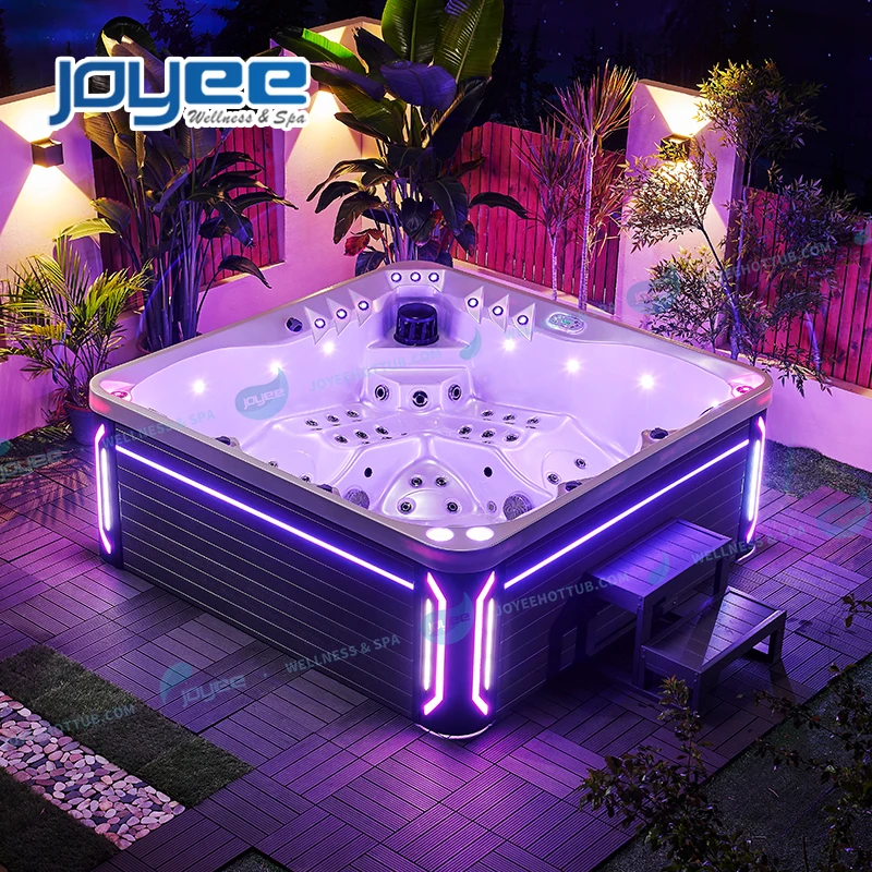JOYEE whirlpool outdoor spa hot tub with jacuzzier massage us balboa spa tubs outdoor pool bathroom spa  hottub outdoor