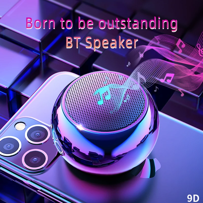 Dropshipping Best Seller Outdoor Subwoofer Speaker Box Factory Wholesale Portable Wireless Mini Bt Speaker Manufacturer