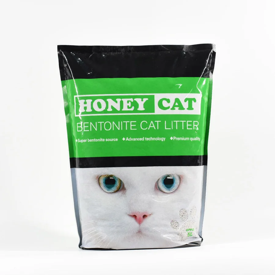 High Quality Eco-friendly Bentonite Cat Litter with Apple Flavor