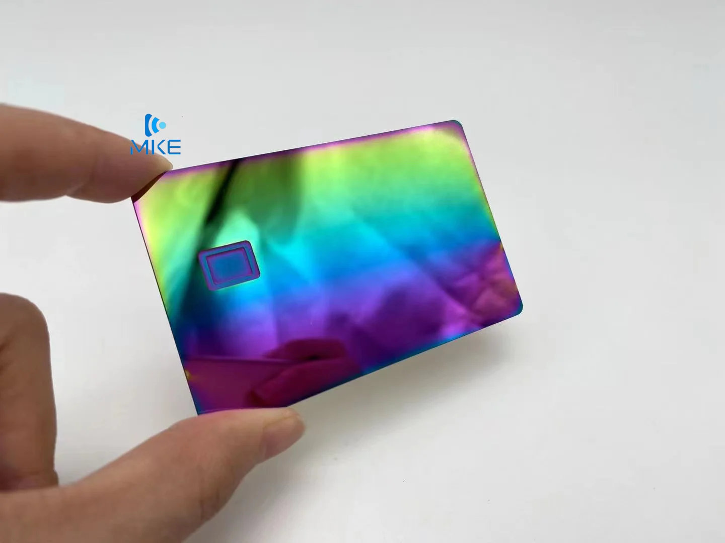 Popular 4442 4428 stainless steel programmable metal rfid card