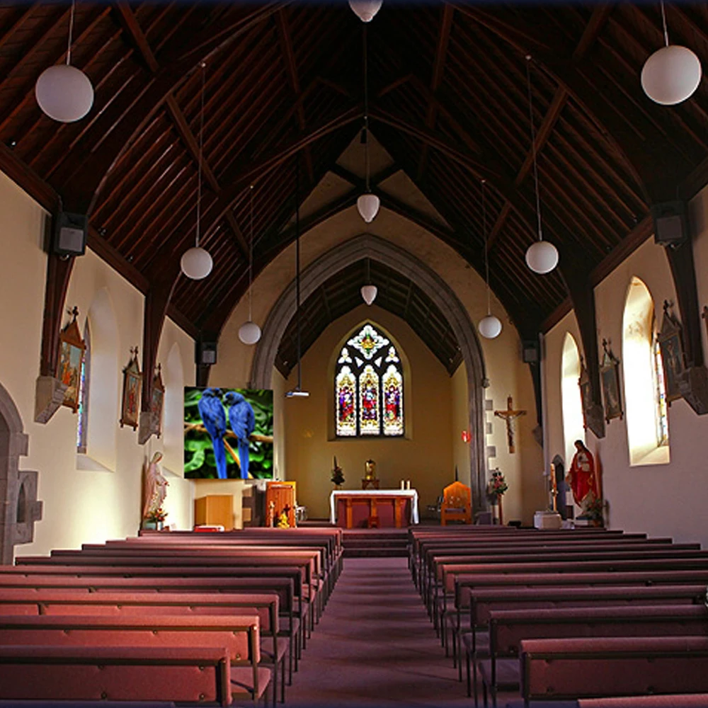 500x500mm Banquet Hall Backdrop Portable Led Video Wall Ground Support System P2.604 Led Screen Indoor And Outdoor