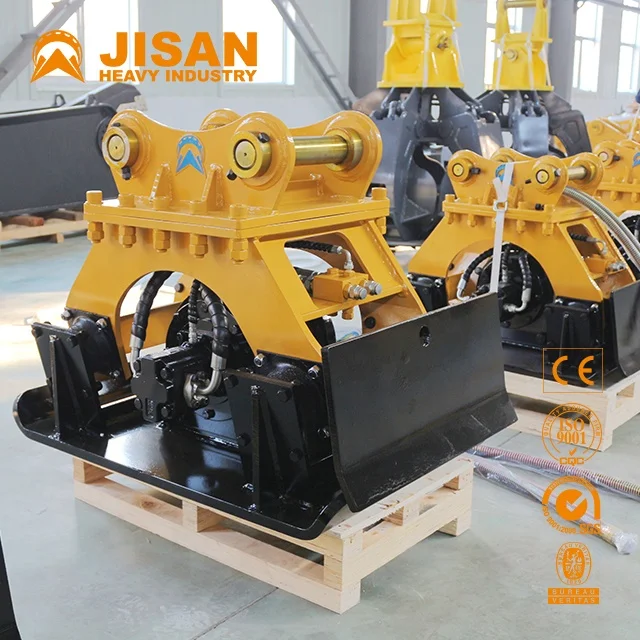 High quality 20ton excavator used hydraulic vibro plate soil compactor price