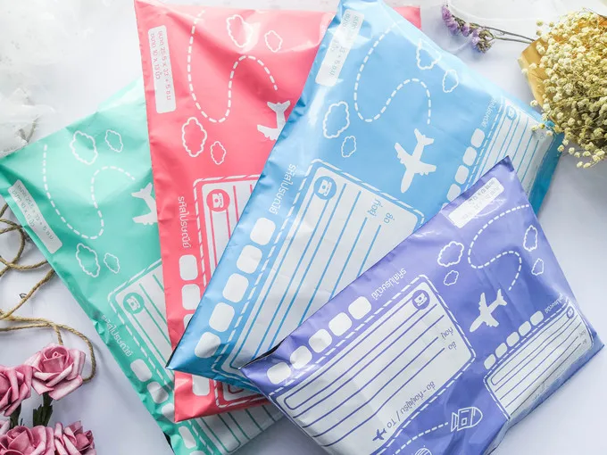 plastic shipping envelopes bags for packaging poly mail bag for sale