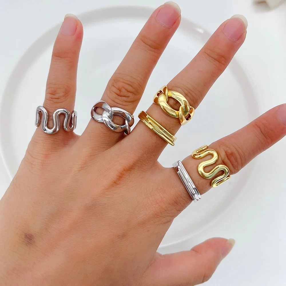 Rebird   beautiful ring design ring alliance 18 K jewelry  colored rings