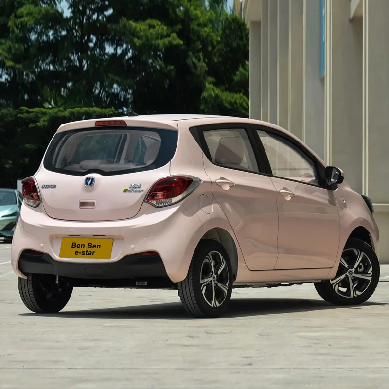 Best Selling 2024 Colorful High Speed New Energy Vehicle Mini Ev Car Changan Benben Mini Electric Car For Adult