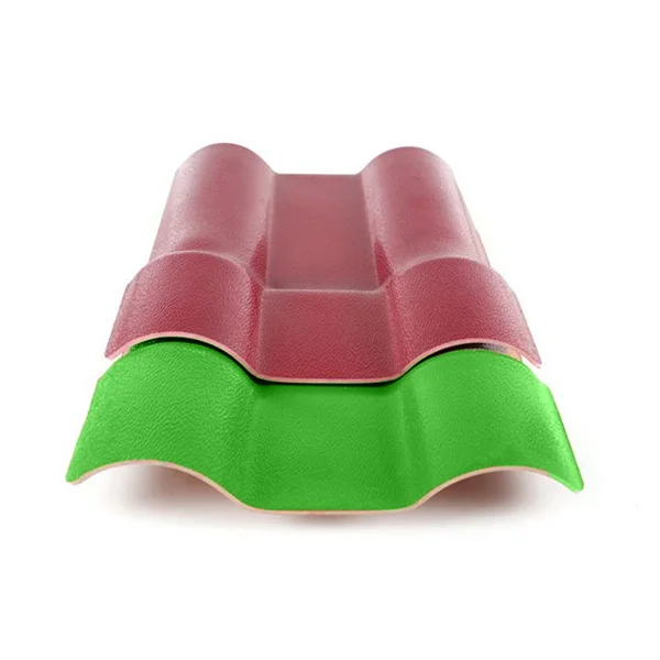 color coated asa plastic roof shingle/sand coated decorative metal/plastic roof tile