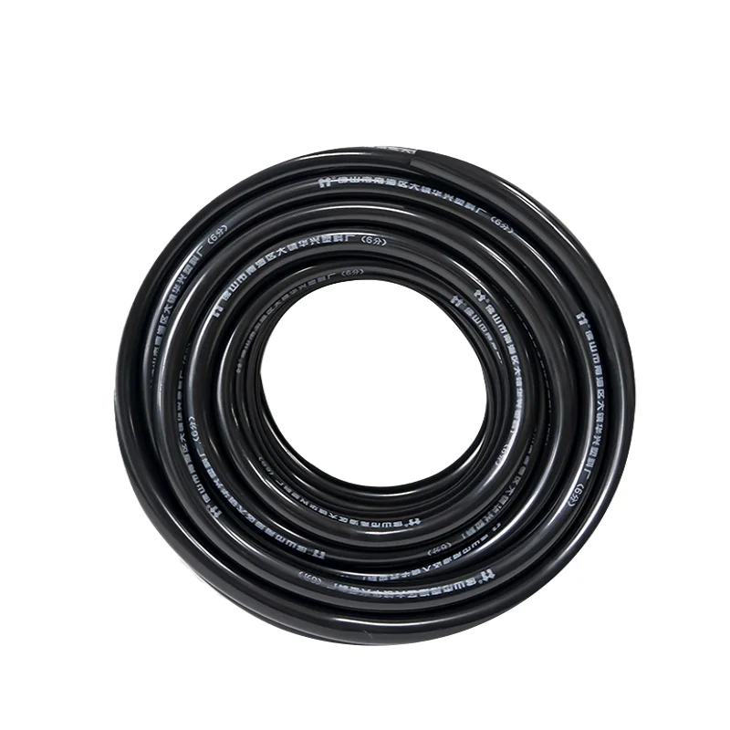 PVC black hose Chinese Manufacturer Industrial Grade PVC Rigid Clear Pipe 11mm Transparent See-through Plastic Tube