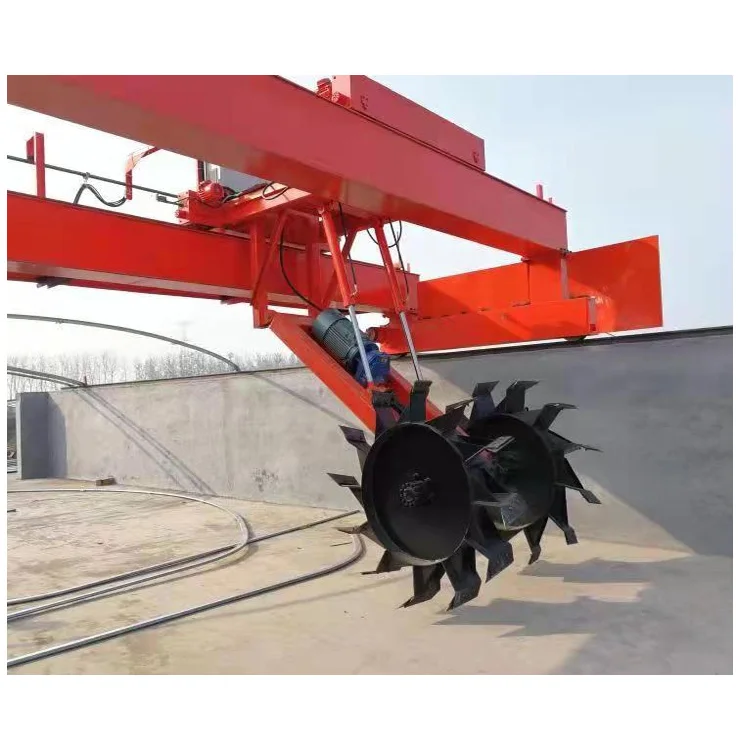 Manufacturers fermentation bed compost turner