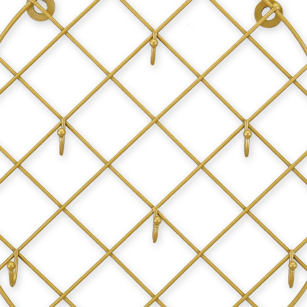  Wholesale Hot Sale Nordic Metal Wire Gold Pineapple Wall Art Hooks Decor For