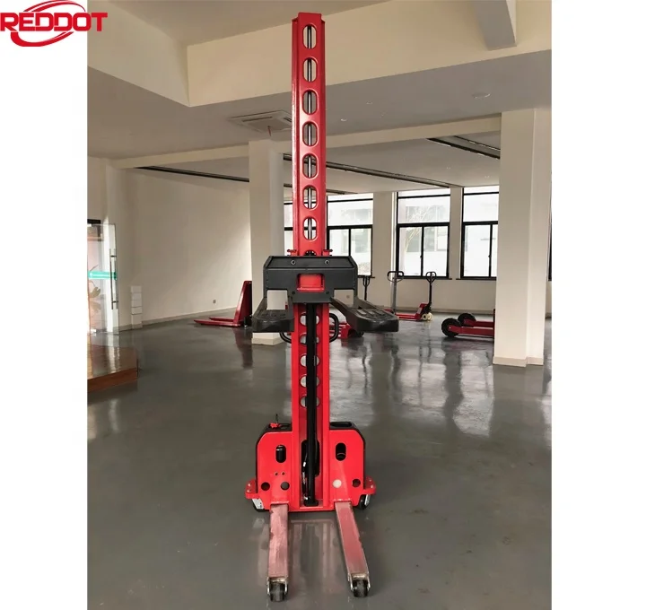 REDDOT venta caliente 500kg Autopropulsadas полуэлектрический apilador de