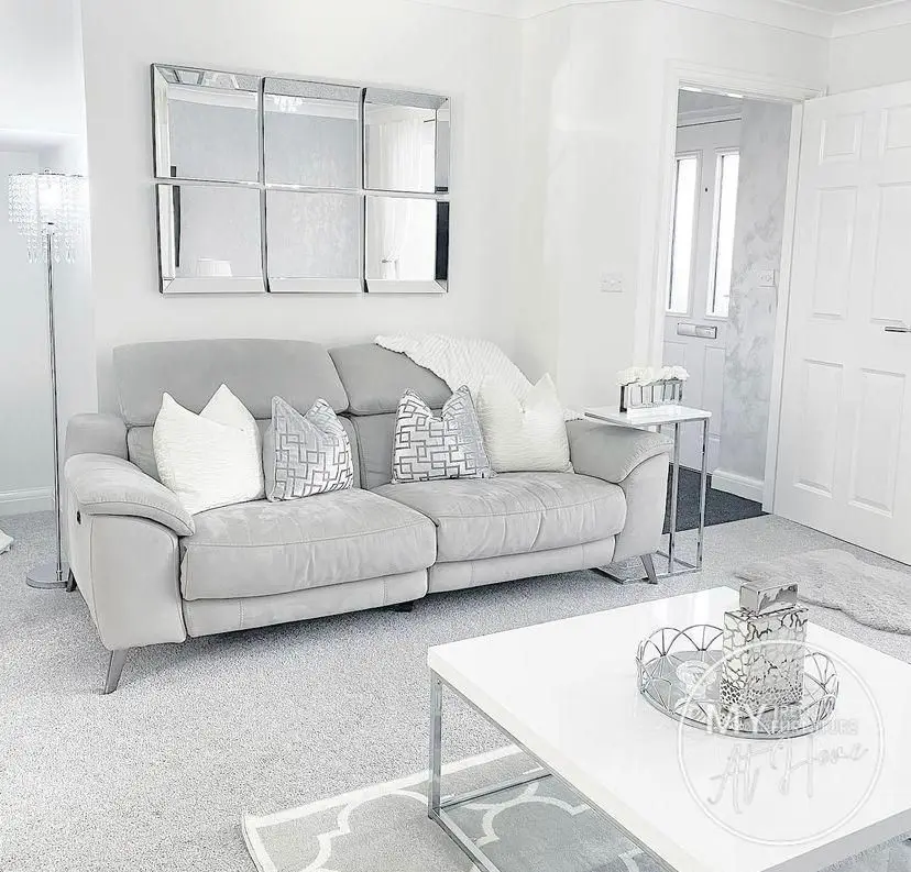 Manufacture Frameless Decor Mirror Rectangle Wall Mirror Design Decorative Art Luxury MDF Silver Bevel Espejo Mirrors