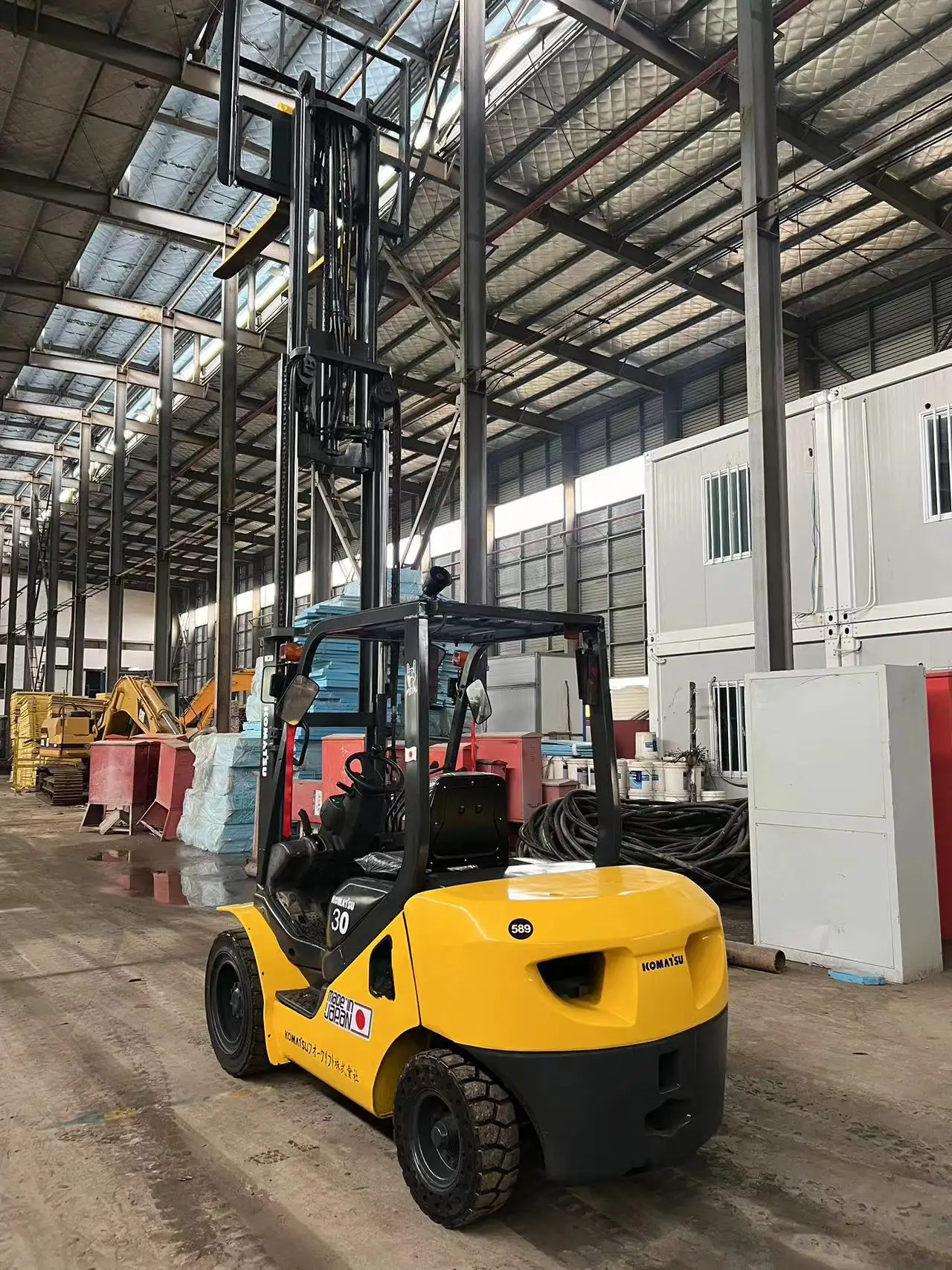 Excellent working condition japan made Komatsu used FD30 diesel forklift second hand Komatsu FD30 forklift with cheap price