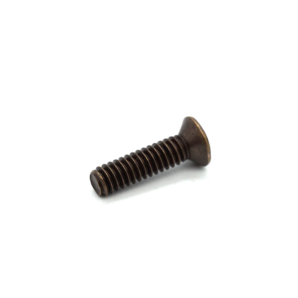 China Screw Fastener A2 70 A4 70 copper-colored Countersunk Hex Socket Screw  Din7991